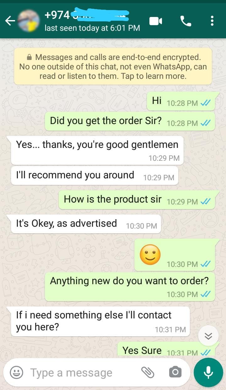 qatarpleasure customer review